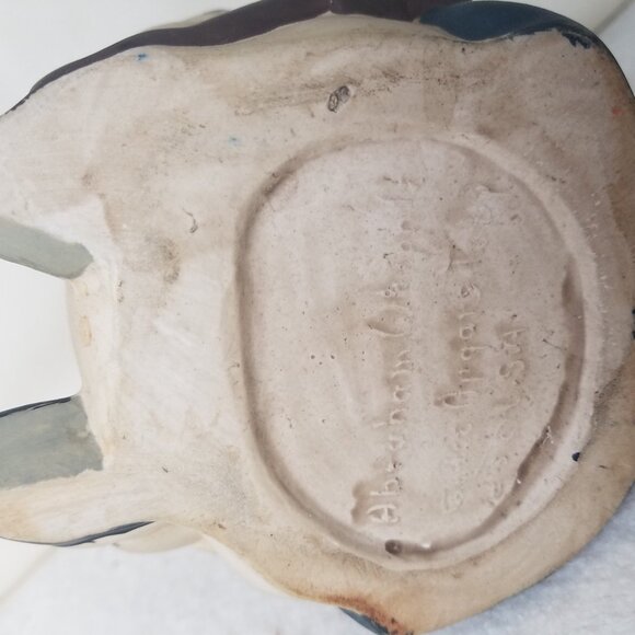 Vntg‎ Toby jugs, Early American settlers, Abraham Whipple, Grace Apgar USA - Picture 8 of 13